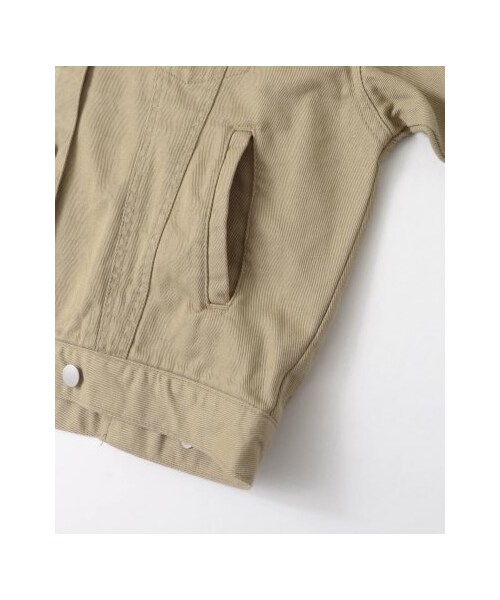 KBF（ケイビーエフ）の「【予約】コットンBIGジャケット（ジャケット/アウター・レディース・ONE WASH/BLUE/BEIGE・one）」の22枚目の写真