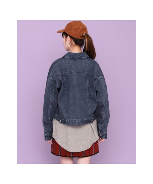 KBF（ケイビーエフ）の「【予約】コットンBIGジャケット（ジャケット/アウター・レディース・ONE WASH/BLUE/BEIGE・one）」の14枚目の写真