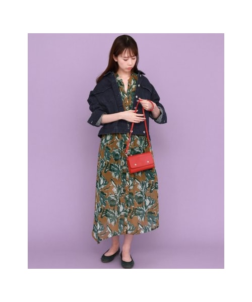 KBF（ケイビーエフ）の「【予約】コットンBIGジャケット（ジャケット/アウター・レディース・ONE WASH/BLUE/BEIGE・one）」の6枚目の写真