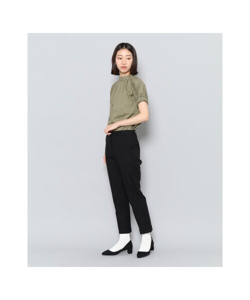 BRIEFING オリーブ ハイネックシャツ S レディース　カーキ トップス | ブリーフィング公式サイト | BRIEFING OFFICIAL SITE