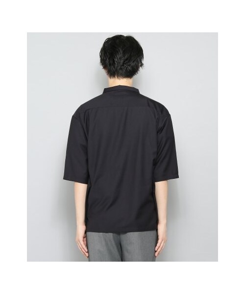 SENSE OF PLACE by URBAN RESEARCH（センスオブプレイスバイアーバンリサーチ）の「ハーフジッププルオーバー(5分袖)（トップス・メンズ・BEIGE/NAVY・M/L）」の9枚目の写真