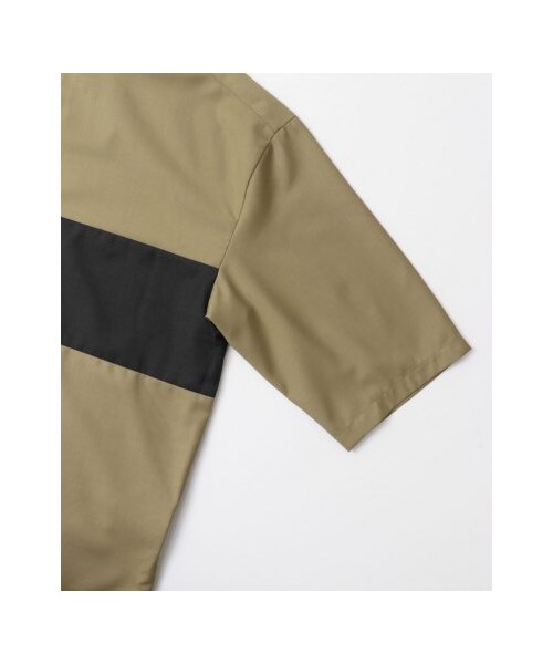 SENSE OF PLACE by URBAN RESEARCH（センスオブプレイスバイアーバンリサーチ）の「ハーフジッププルオーバー(5分袖)（トップス・メンズ・BEIGE/NAVY・M/L）」の14枚目の写真