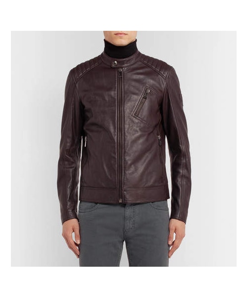 BELSTAFF（ベルスタッフ）の「Belstaff V Racer Slim-Fit Leather