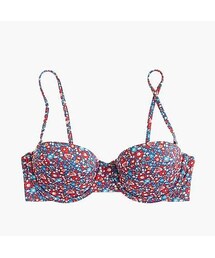 [J.Crew] リバティー Betsy Ann ビーチウェア ロンパース J.CREW（ジェイクルー）の「Demi underwire bikini top in