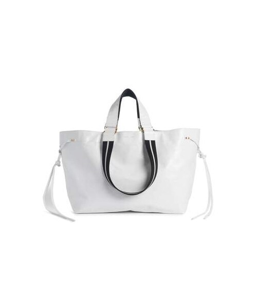 【Isabel Marant】イザベルマラン WARDY レザー トートバッグ WARDY BAG Woman black | ISABEL MARANT Official online store