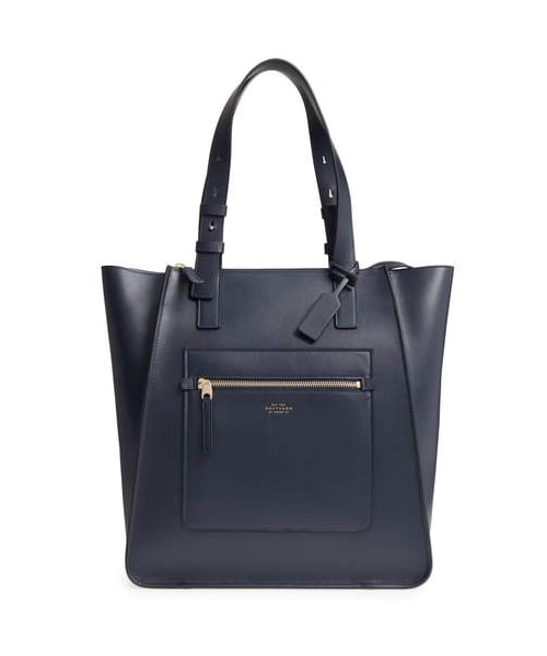 Smythson（スマイソン）の「Smythson Hero Leather Tote（トートバッグ