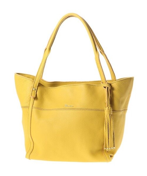 ROPE' PICNIC PASSAGE（ロペピクニックパサージュ）の「【Beau're×Rope' Picnic】 トートバッグ（バッグ・レディース・ピンク/イエロー/ブラック/キャメル・F）」の3枚目の写真