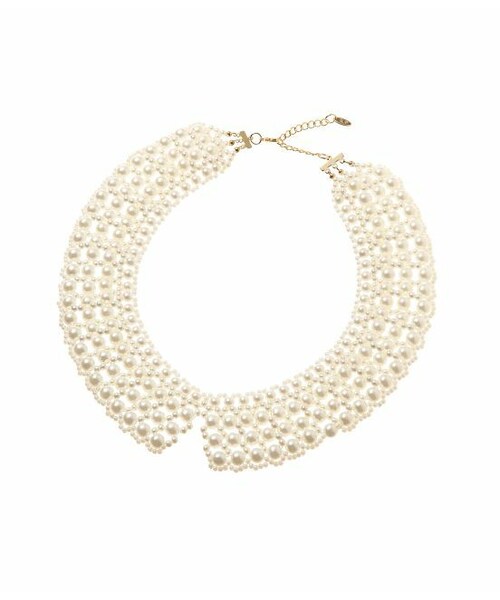 ロペピクニックパサージュ ロペピクニックパサージュ の パール付け襟ネックレス アクセサリー Wear