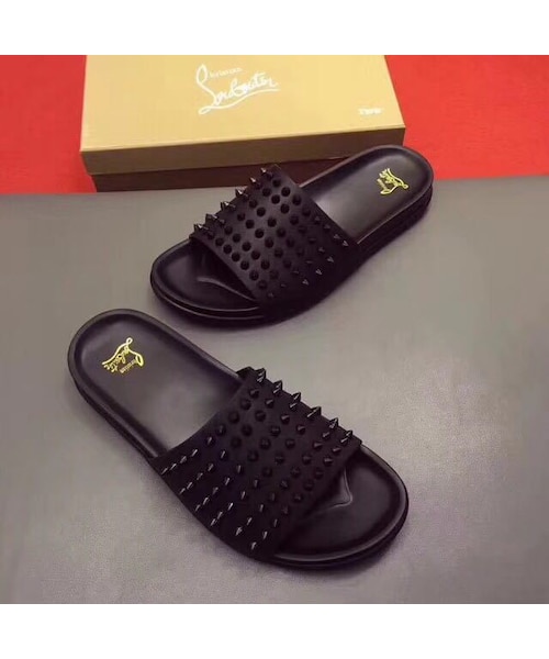 Christian Louboutinクリスチャンルブタン　 サンダル スリッパ 楽天市場】未使用 クリスチャンルブタン Christian Louboutin