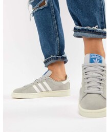 adidas | adidas Originals Campus Sneakers With In Gray(スニーカー)