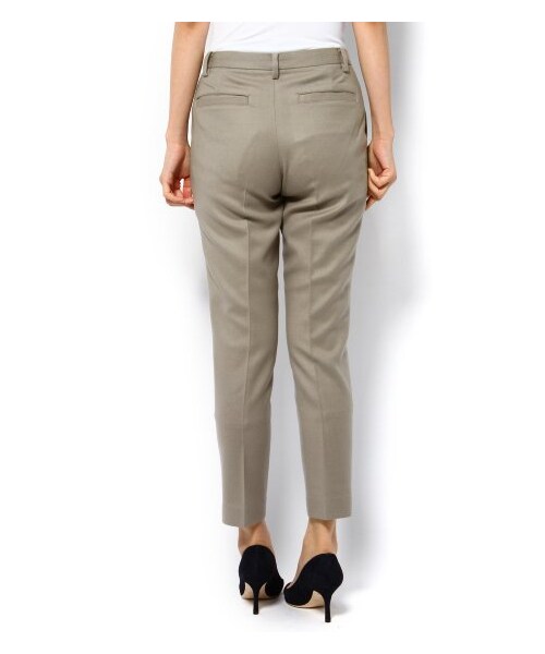 IENA(イエナ)の「ツイカW/CA フラノストレッチパンツ(パンツ・レディース・ブラック/カーキ/グレーA/ネイビー A・36/38/40)」の7枚目の写真