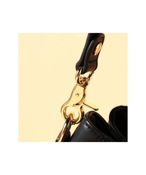 HASHIBAMI（ハシバミ）の「Hashibami*SLOBE キンチャクキルティングリュック。（バックパック・レディース・ブラック・フリー）」の13枚目の写真