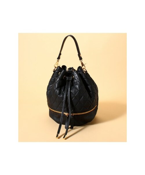 HASHIBAMI（ハシバミ）の「Hashibami*SLOBE キンチャクキルティングリュック。（バックパック・レディース・ブラック・フリー）」の16枚目の写真