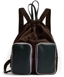 MARNI | MARNI Leather and nylon carryall backpack(バックパック/リュック)