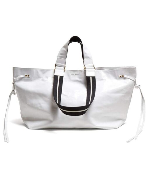【Isabel Marant】イザベルマラン WARDY レザー トートバッグ Isabel Marant Wardy Double-Handle Leather Tote Bag | Neiman