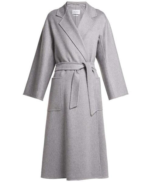 Max Mara（マックスマーラ）の「MAX MARA Labbro coat（ジャケット/アウター・レディース・Gray・10 Uk/12 Uk/14 Uk/16 Uk/18 Uk/2 Uk/4 Uk/6 Uk）」の1枚目の写真