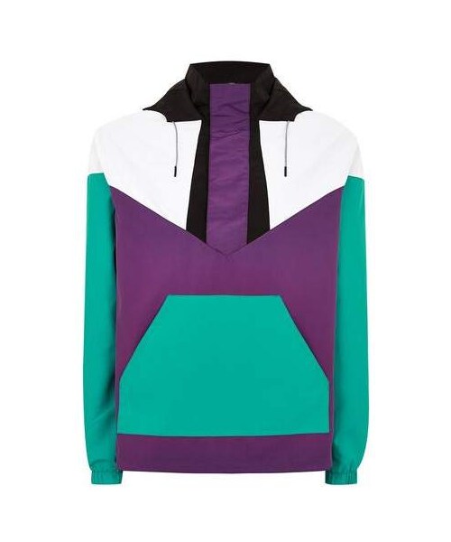 multi colored windbreaker jacket