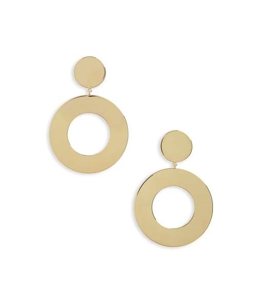 Gorjanaの「gorjana Jagger Cutout Drop Earrings（イヤリング）」 WEAR