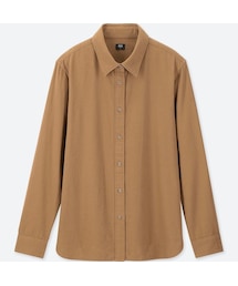 UNIQLO | フランネルシャツ（長袖）(シャツ/ブラウス)