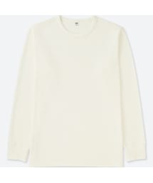 UNIQLO | ワッフルクルーネックT（長袖）(Tシャツ/カットソー)