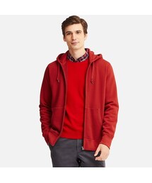 UNIQLO | スウェットフルジップパーカ（長袖）(パーカー)