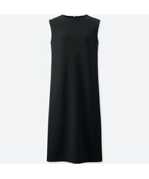 UNIQLO | ポンチドレス（ノースリーブ）(ワンピース)