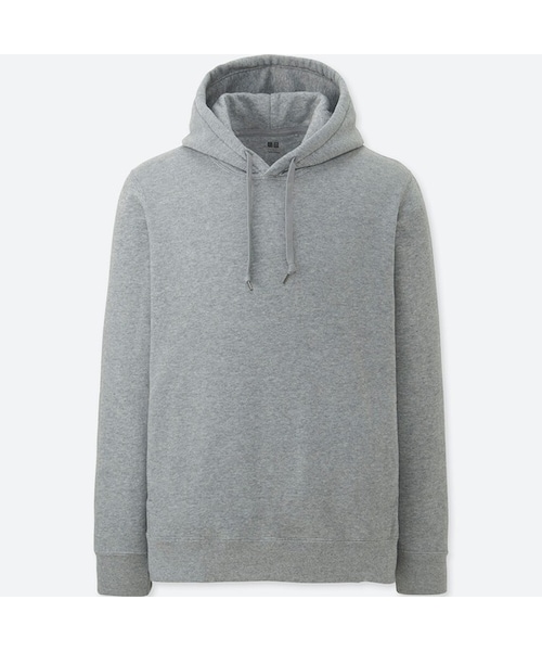 UNIQLO（ユニクロ）の「スウェットプルパーカ（長袖）（パーカー・メンズ・NAVY 69/BLACK 09/OFF WHITE 01/GRAY 04/BLUE 64/PINK 12/GREEN 54・3XL/XS/L/M/XL/S/XXL/4XL）」の4枚目の写真