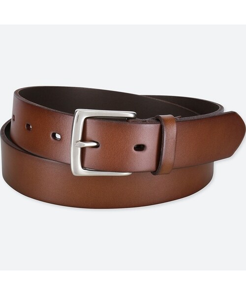ユニクロ ユニクロ の イタリアンオイルドレザーベルト ベルト Wear