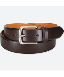 UNIQLO | イタリアンサドルレザーベルト(ベルト)