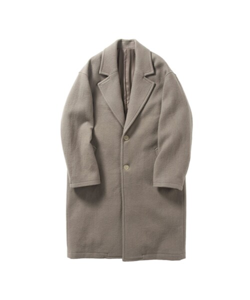 チェスターコート Name. WASHED MELTON CHESTERFIELD COAT Name.（ネーム）の「Name. : WASHED MELTON CHESTERFIELD COAT