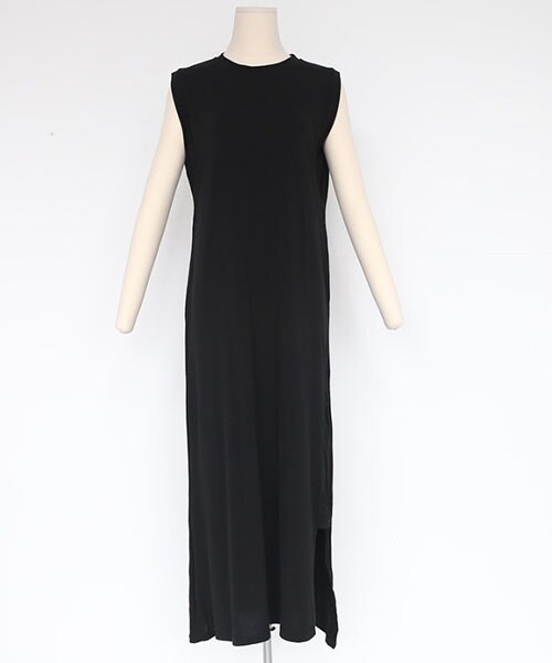 DHOLIC(ディーホリック)の「スクエアカットスリーブレスワンピース(ワンピース・レディース・ブラウン/ブラック/グリーン・FREE)」の2枚目の写真