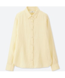 UNIQLO | プレミアムリネンシャツ（長袖）(シャツ/ブラウス)