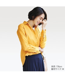 UNIQLO | プレミアムリネンシャツ（長袖）(シャツ/ブラウス)