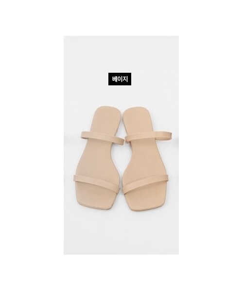 Dailyabout（デイリーアバウト）の「シンプルストラップサンダル（サンダル・レディース・ホワイト/ブラック/ベージュ・23cm~24.5cm）」の3枚目の写真