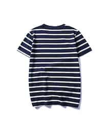 SUPREME Tシャツ 半袖 ボーダー XL 18SS SUPREME Bar Stripe Tee ピンク黄 XL シュプリーム 半袖