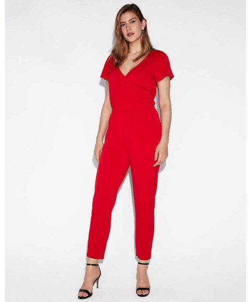 express surplice jumpsuit