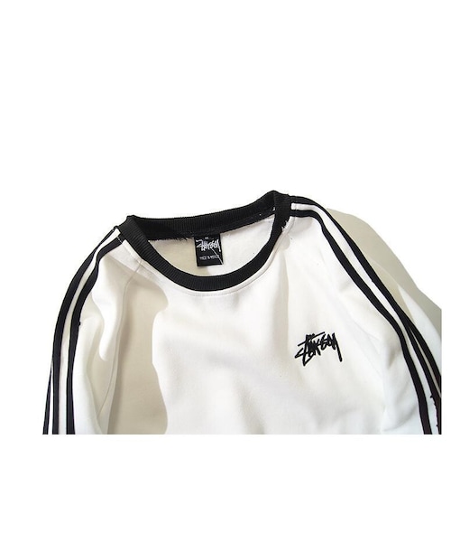 adidas（アディダス）の「新品7804　STUSSY　パーカー　トップス　長袖　人気（Tシャツ/カットソー・レディース・その他）」の3枚目の写真