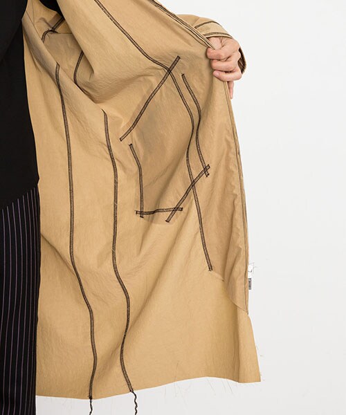 小物 sulvam rain coat sulvam（サルバム）の「ジップアップレインコート（）」 - WEAR