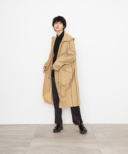 sulvam（サルバム）の「ジップアップレインコート（）」 - WEAR