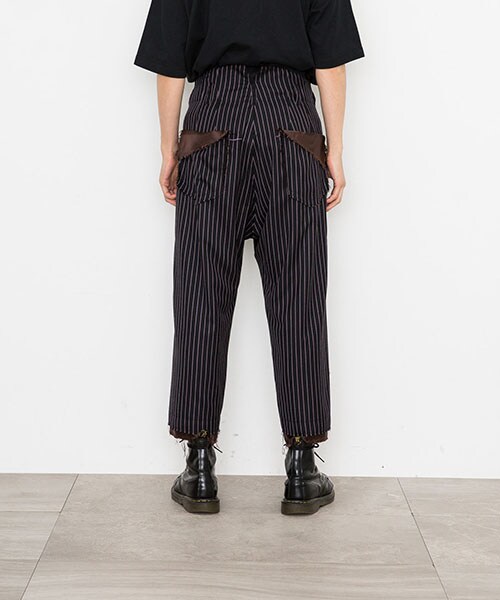 sulvam サルバム ハイウエストパンツ highwaist pants 人気急上昇ドメブランド【sulvam/サルバム】よりカットオフハイ