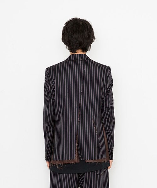 sulvam（サルバム）の「ストライプショートジャケット（）」 - WEAR