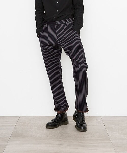 sulvam（サルバム）の「スリムストライプパンツ（）」 - WEAR