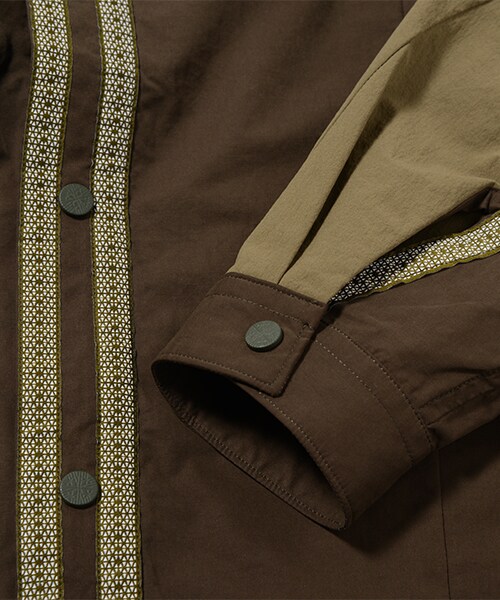 WHITE MOUNTAINEERING(ホワイトマウンテニアリング)の「ノーカラーシャツ(その他・メンズ・BLK/KHK・0/1/2)」の20枚目の写真