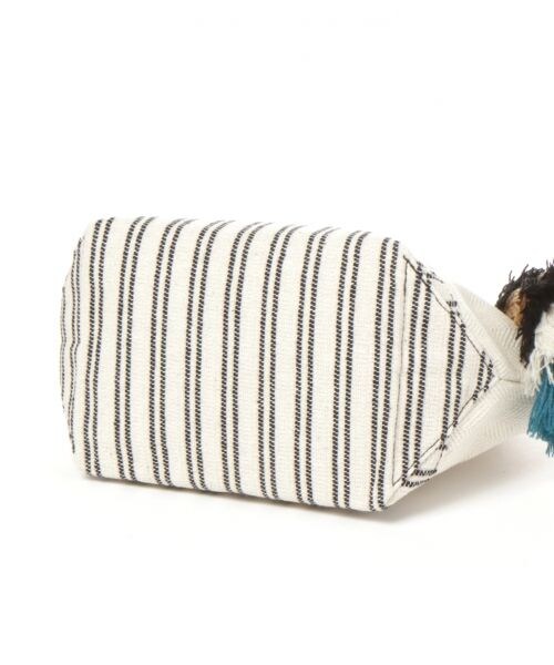 BAYFLOW（ベイフロー）の「ヘリンボンロゴトート S（バッグ・ナチュラル）」の6枚目の写真