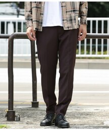 JUNRED | バーティカルウィーブTRスリムイージーアンクルパンツ(パンツ)