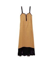 styling/ | styling/ kei shirahata Velvet switching dress(ワンピース)