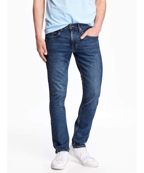 OLD NAVY（オールドネイビー）の「Skinny Built-In Flex Jeans for Men（デニムパンツ・メンズ・Medium Wash/Rinse・Regular 28w X 30l/Regular 28w X 32l/Regular 29w X 30l/Regular 29w X 32l/Regular 30w X 30l/Regular 30w X 32l/Regular 30w X 34l/Regular 31w X 30l/Regular 31w X 32l/Regular 31w X 34l/Regular 32w X 30l/Regular 32w X 32l/Regular 32w X 34l/Regular 33w X 30l/Regular 33w X 32l/Regular 34w X 30l/Regular 34w X 32l/Regular 34w X 34l/Regular 36w X 30l/Regular 36w X 32l/Regular 36w X 34l/Regular 38w X 30l/Regular 38w X 32l/Regular 38w X 34l/Regular 40w X 30l/Regular 40w X 32l/Regular 42w X 32l/Regular 42w X 34l/Regular 26w X 28l/Regular 26w X 30l/Regular 33w X 34l/Regular 42w X 30l/Big 44w X 30l/Big 44w X 32l/Big 44w X 34l/Big 46w X 30l/Big 46w X 32l/Big 46w X 34l/Big 48w X 30l/Big 48w X 32l/Big 48w X 34l/Tall 32w X 36l/Tall 33w X 36l/Tall 34w X 36l/Tall 38w X 36l/Tall 40w X 36l/Tall 42w X 36l/Tall 44w X 36l）」の3枚目の写真