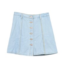 STYLEBLOCK | 前ボタンデニムミニスカート(デニムスカート)