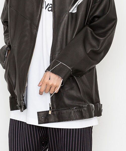 sulvam サルバム　レザーベスト　フロントジップ　本革　ブラック　M メンズ sulvam サルバム レザーベスト フロントジップ 本革 ブラック M メンズ