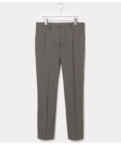 ADAM ET ROPE'（アダムエロペ）の「CARREMAN スリムスラックス18A（パンツ・メンズ・ブルー系2/ベージュ/ベージュ系2/グレー/スミクロ/ブラック・L/M/S）」の5枚目の写真